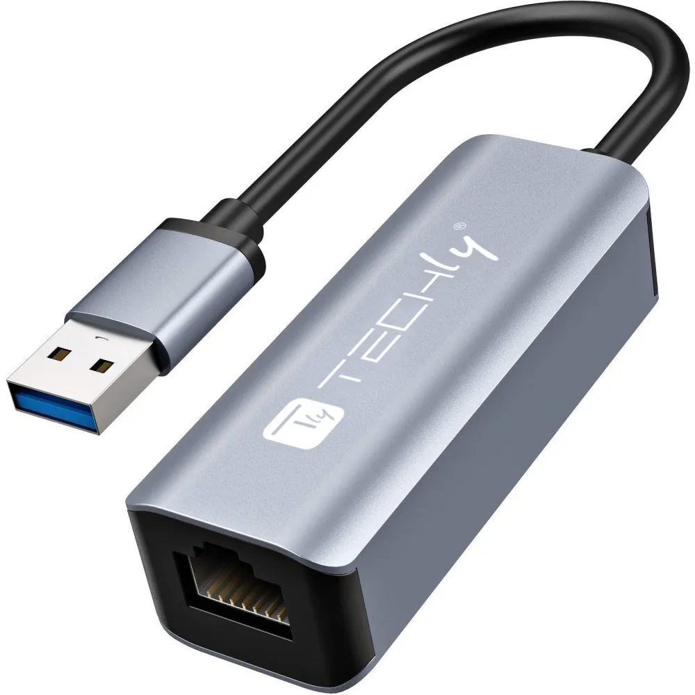 Techly 366921 Karta sieciowa USB 3.0 Gigabit RJ45 - B2B Netinet