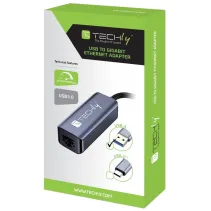 Techly 366921 Karta sieciowa USB 3.0 Gigabit RJ45 - B2B Netinet