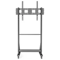 Techly 368741 Wózek do telewizora 55-100" z półką AV - B2B Netinet