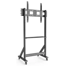 Techly 368741 Wózek do telewizora 55-100" z półką AV - B2B Netinet