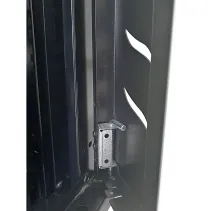 Szafa wisząca Rack 19" 12U 570x450, do samodzielnego złożenia, Flatpack, szara