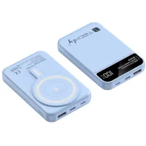 Techly 621307 Bezprzewodowy power bank 10K magnetyczny - B2B Netinet