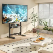 Techly 620898 Stojak pod telewizor 60-86" z półką AV - B2B Netinet