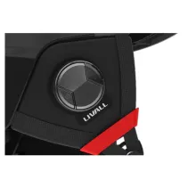 Kask narciarski Bluetooth 57-61cm Intercom/SOS biały