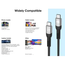 Manhattan 356381 Kabel USB4 Typ-C 2m 40Gbps 240W EPR 8K - B2B Netinet