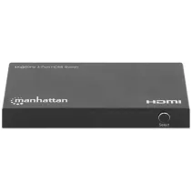 Manhattan 208222 Przełącznik HDMI 2.0 4K60Hz 3x1 - B2B Netinet