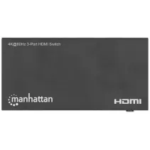 Manhattan 208222 Przełącznik HDMI 2.0 4K60Hz 3x1 - B2B Netinet
