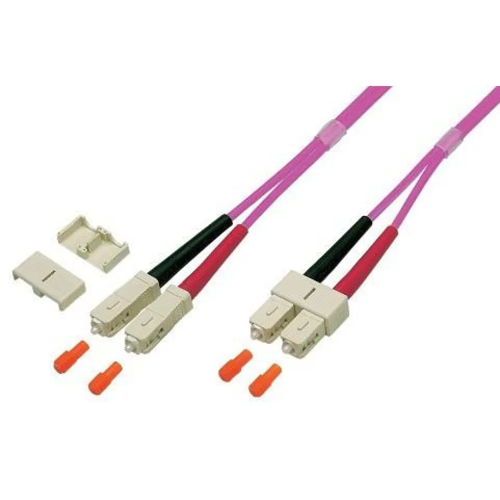 Patchcord światłowodowy OM4 50/125 MM SC-SC Duplex 3m