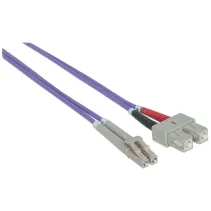 Patchcord światłowodowy OM4 50/125 MM SC-LC Duplex 1m