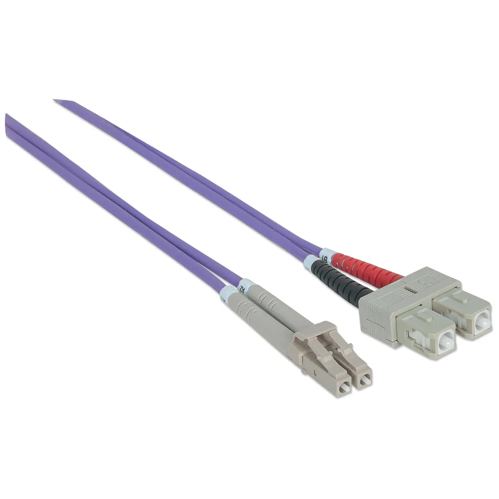 Patchcord światłowodowy OM4 50/125 MM SC-LC Duplex 3m
