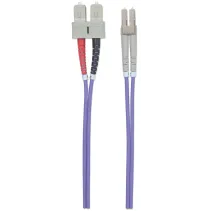 Patchcord światłowodowy OM4 50/125 MM SC-LC Duplex 5m