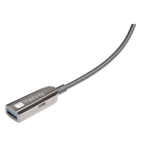 Kabel USB 3.0 optyczny  przedłużacz USB-A na USB-A M/F 30m