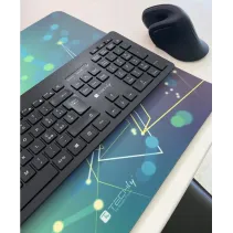 Techly 621635 Klawiatura bezprzewodowa chocolate - B2B Netinet