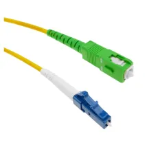 Patchcord światłowodowy OS2 9/125 SM SC/APC-LC/UPC Simplex 3m