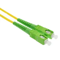Patchcord światłowodowy OS2 9/125 SM SC/APC-SC/APC Simplex 5m