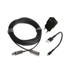 Kabel USB 3.0 optyczny  przedłużacz USB-A na USB-A M/F 30m