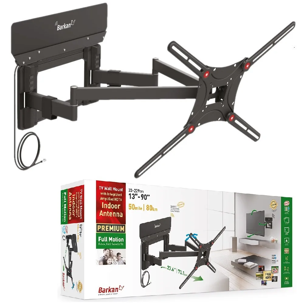 Barkan VTM464L Wieszak do telewizora 90" z anteną DVB-T2 - B2B Netinet