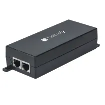 Zasilacz PoE+ Gigabit, 1x RJ45 30W 802.3af/at
