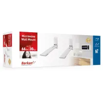 Barkan 114.W Uchwyt ścienny do mikrofali biały - B2B Netinet