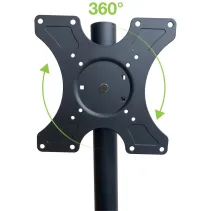 Techly 621819 Wózek do telewizora 32-60" z półką AV - B2B Netinet