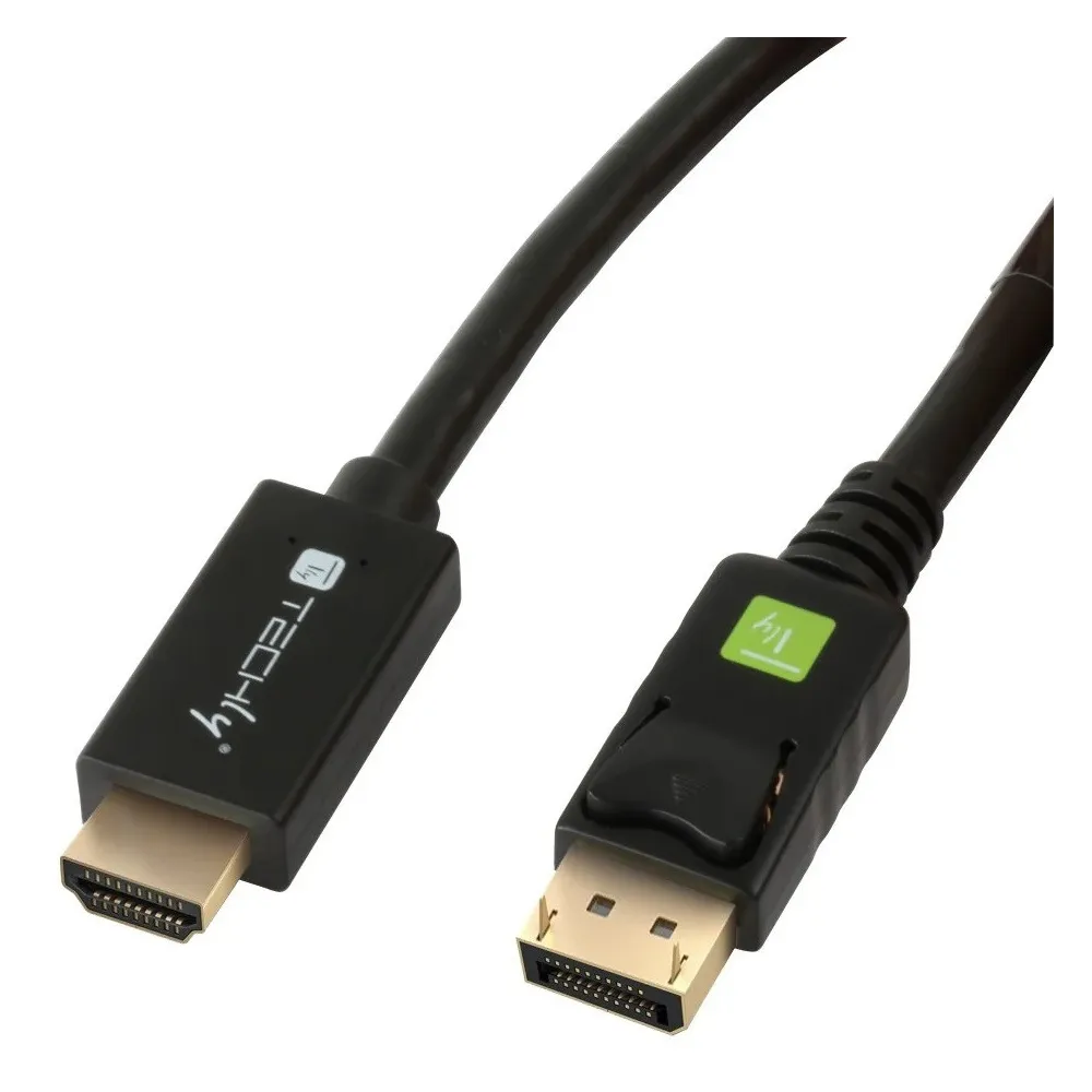 Techly 020829 Kabel DisplayPort na HDMI 2m 1080p - B2B Netinet