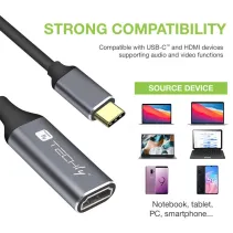 Techly 621216 Video grabber HDMI 4K do USB-C 1080p - B2B Netinet