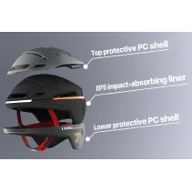 Kask Livall EVO21 52-55cm szosowy smart LED/SOS - B2B Netinet