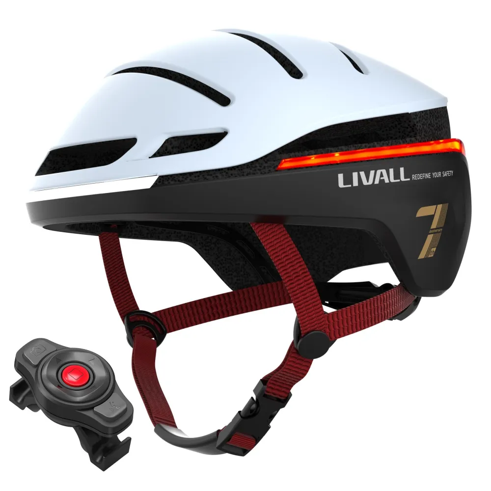 Kask Livall EVO21 52-55cm szosowy smart LED/SOS - B2B Netinet