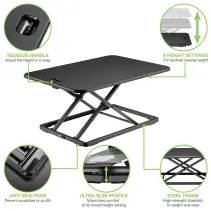 Techly 366860 Regulowana podstawka pod laptopa  - B2B Netinet