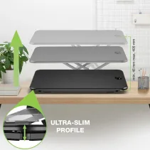 Techly 366860 Regulowana podstawka pod laptopa  - B2B Netinet