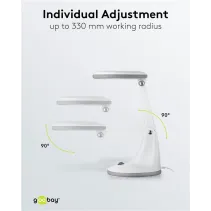 Goobay 60366 Lampa LED 6W ze szkłem powiększającym 1.75x - B2B Netinet