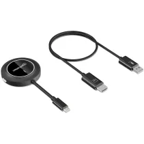 Manhattan 208420 Transmiter obrazu WiFi 30m USB-C HDMI - B2B Netinet