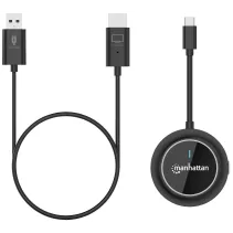 Manhattan 208420 Transmiter obrazu WiFi 30m USB-C HDMI - B2B Netinet