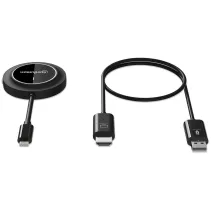 Manhattan 208420 Transmiter obrazu WiFi 30m USB-C HDMI - B2B Netinet