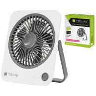 Techly 621666 Mały wentylator na biurko bezprzewodowy - B2B Netinet