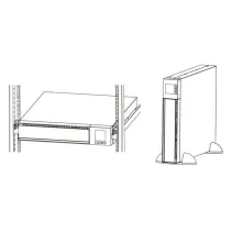 Zasilacz awaryjny UPS E3 Pro 3000 RT, 3000 VA, 2700W, 4x C13