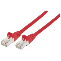 Patchcord Cat7 SFTP 1m 100% CU LSZH czerwony