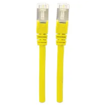 Patchcord Cat7 SFTP 1m 100% CU LSZH żółty