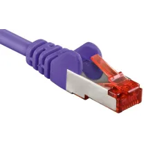 Patchcord Cat6 SFTP 1,5m CCA fioletowy