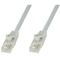 Patchcord Cat6 UTP 1,5m 100% CU szary