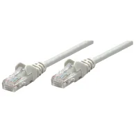 Patchcord Cat6 UTP 0,25m 100% CU szary