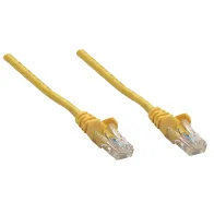 Patchcord Cat6 UTP 1m 100% CU żółty