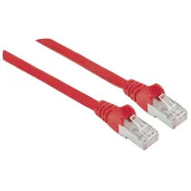 Patchcord Cat5e SFTP 5m CCA czerwony