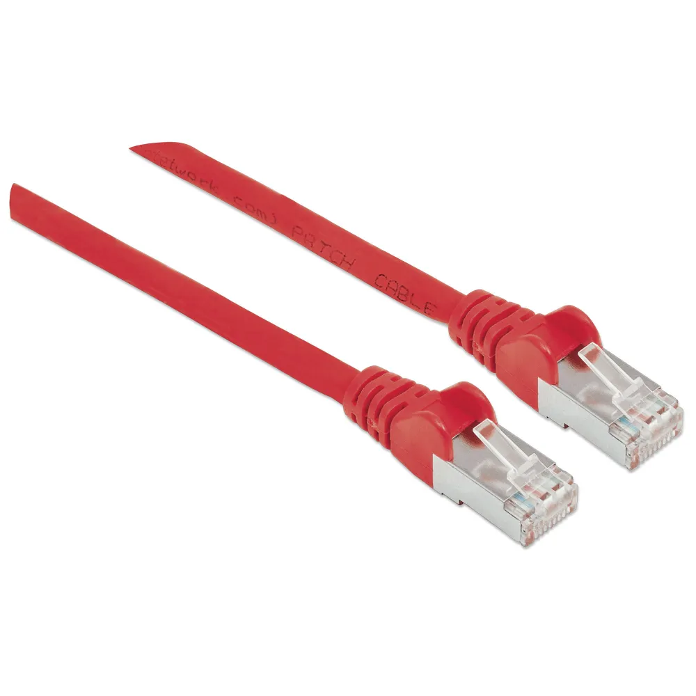 Patchcord Cat5e SFTP 5m CCA czerwony