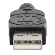 Kabel USB 2.0 przedłużacz aktywny USB-A na USB-A M/F 10m