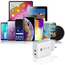 Techly 368710 Ładowarka sieciowa 2x USB-PD 35W - B2B Netinet