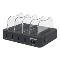 Manhattan 102261 Sieciowa ładowarka 4x USB-A 34W - B2B Netinet
