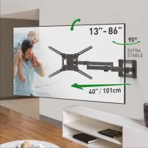 Barkan BM464XL Długi wieszak na telewizor 13-86" - B2B Netinet