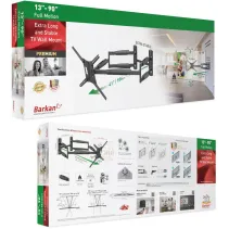 Barkan BM466XP Długi wieszak na telewizor 13-90" - B2B Netinet