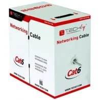 Kabel skrętka Cat6 UTP linka 305m 100% CU szary